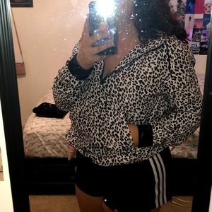 Cheetah Print Windbreaker